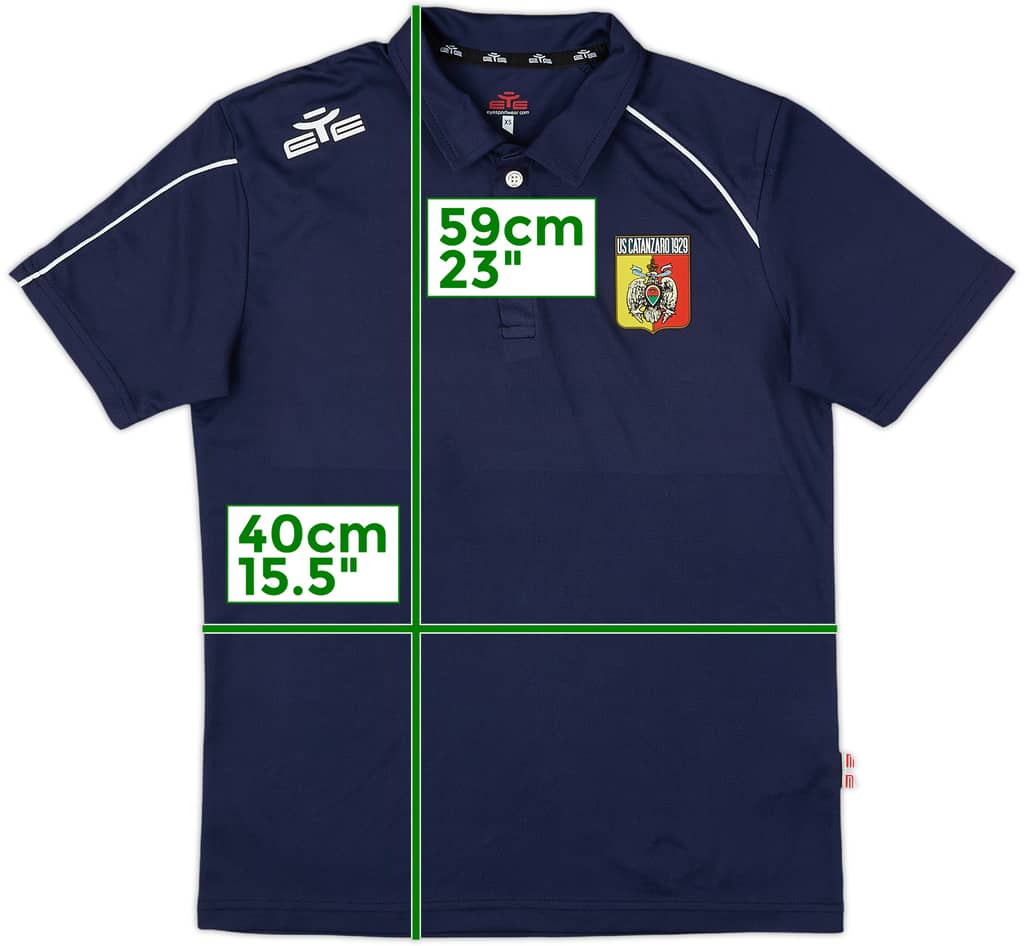 2021-22 Catanzaro Eye Polo Shirt - 9/10 - (XS)