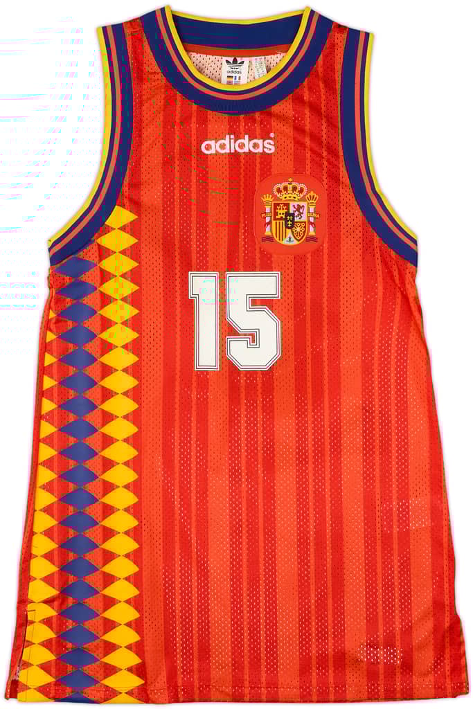 2018 Spain '1994' Retro Dress #15 - 6/10 - (Women's S)