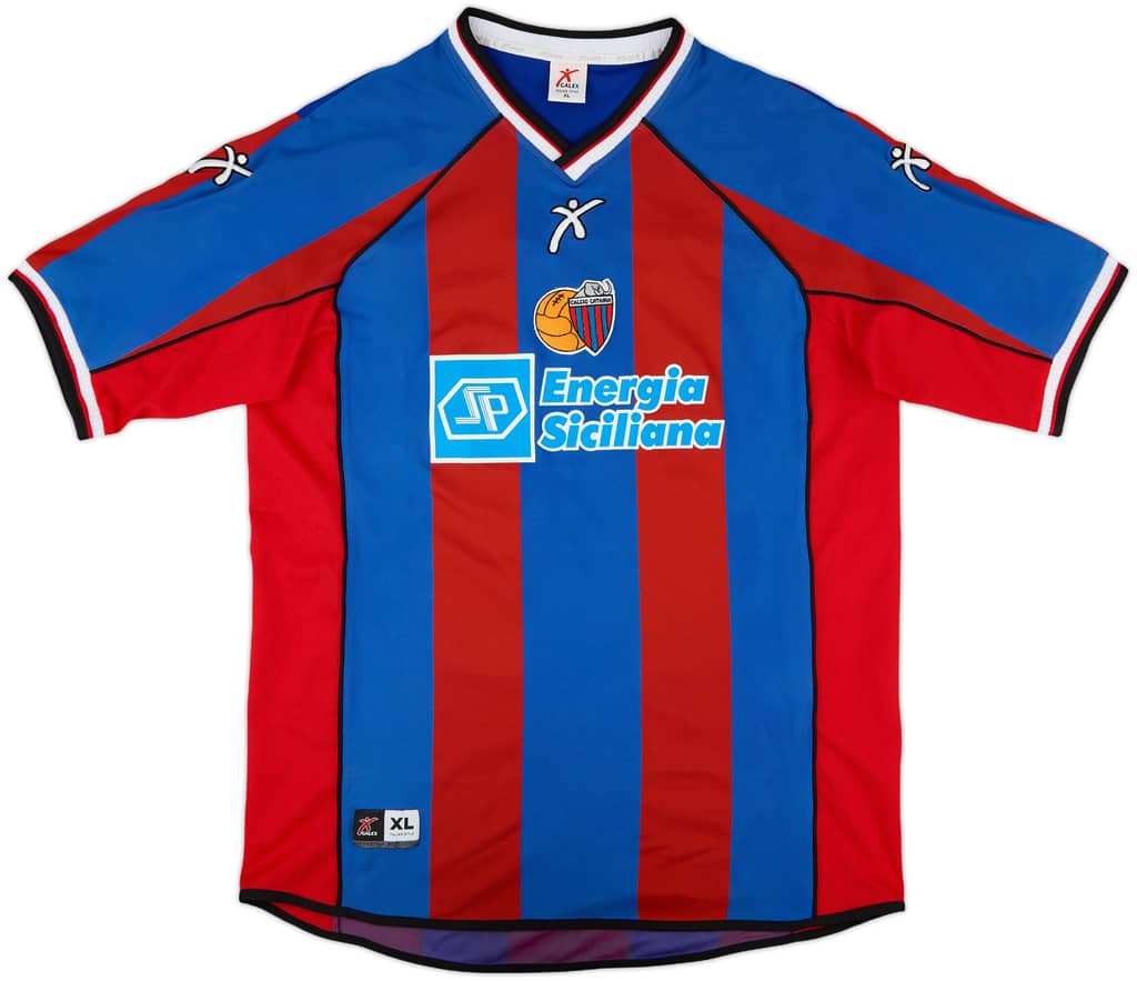 2002-03 Catania Home Shirt - 9/10 - (XL)