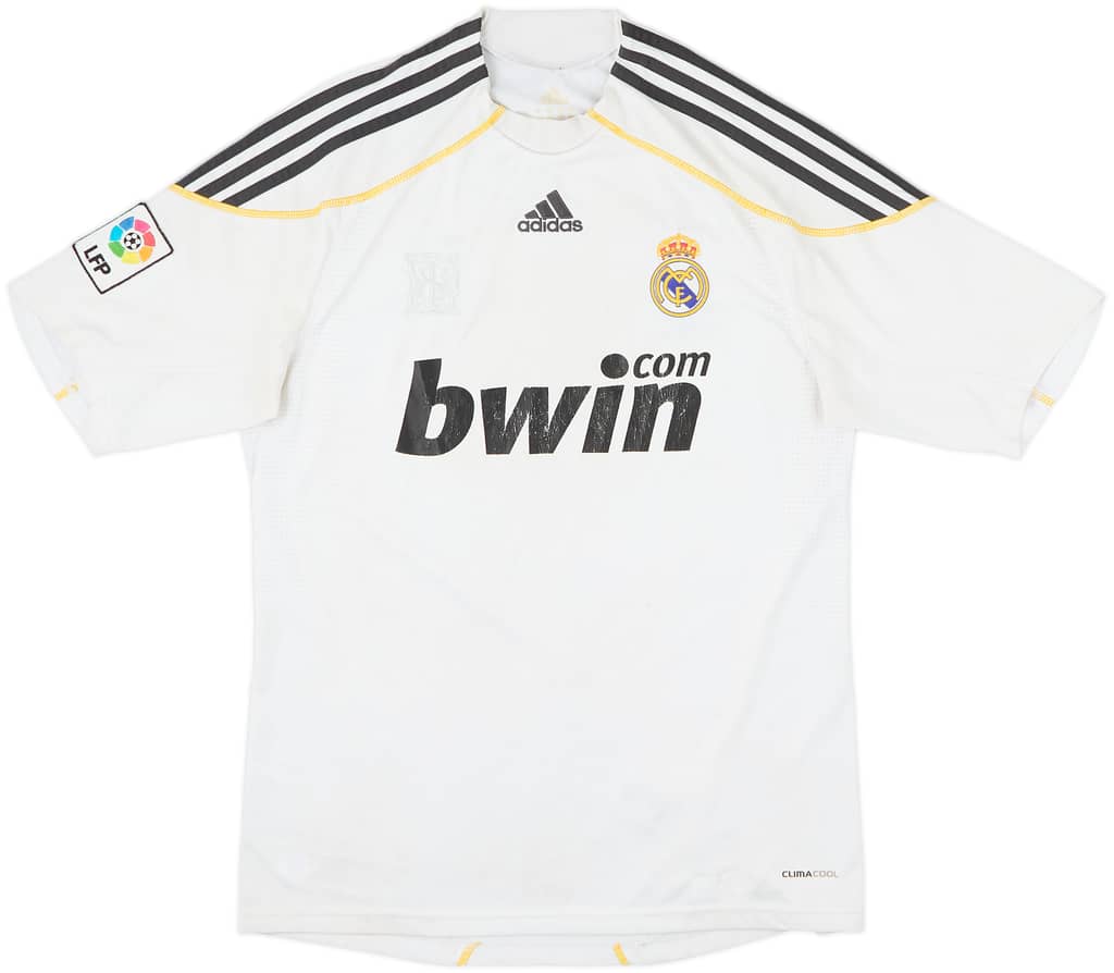 2009-10 Real Madrid Home Shirt - 4/10 - (S)