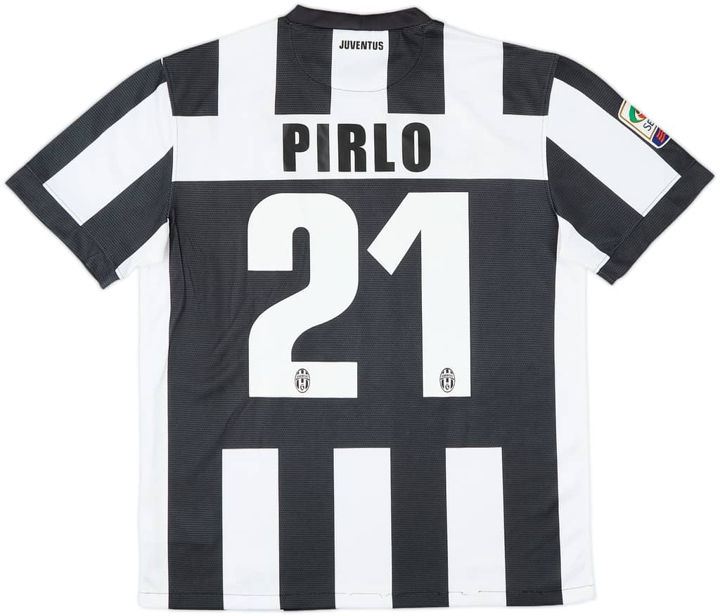 2012-13 Juventus Home Shirt Pirlo #21 - 6/10 - (L)