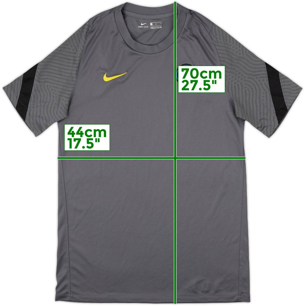 2020-21 Inter Milan Nike Training Shirt - 9/10 - (M)