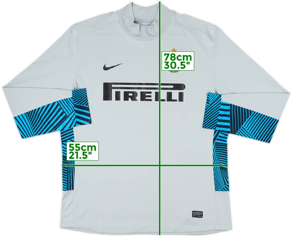 2011-12 Inter Milan Player Issue GK Shirt - 6/10 - (XXL)