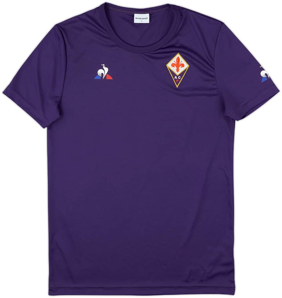 2019-20 Fiorentina Le Coq Sportif Training Shirt - 7/10 - (S)