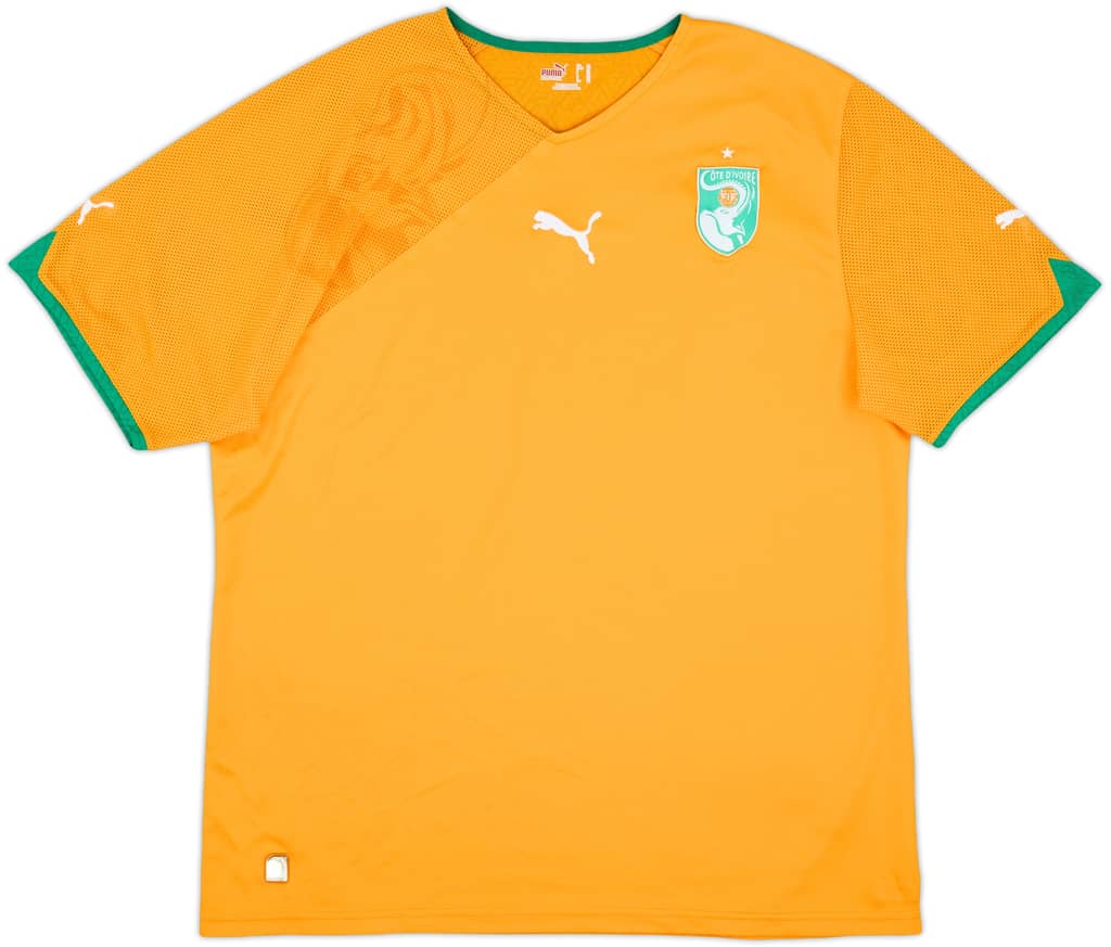 2010-11 Ivory Coast Home Shirt - 9/10 - (XL)