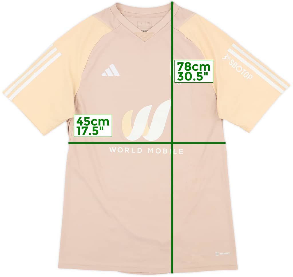 2022-23 Fulham adidas Training Shirt - 8/10 - (L)