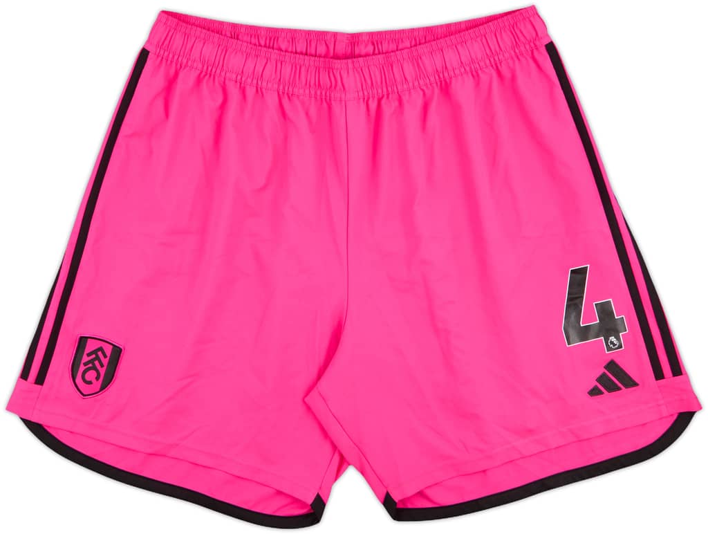 2023-24 Fulham Player Issue Away Shorts #4 (Tosin) - 10/10 - (XXL)
