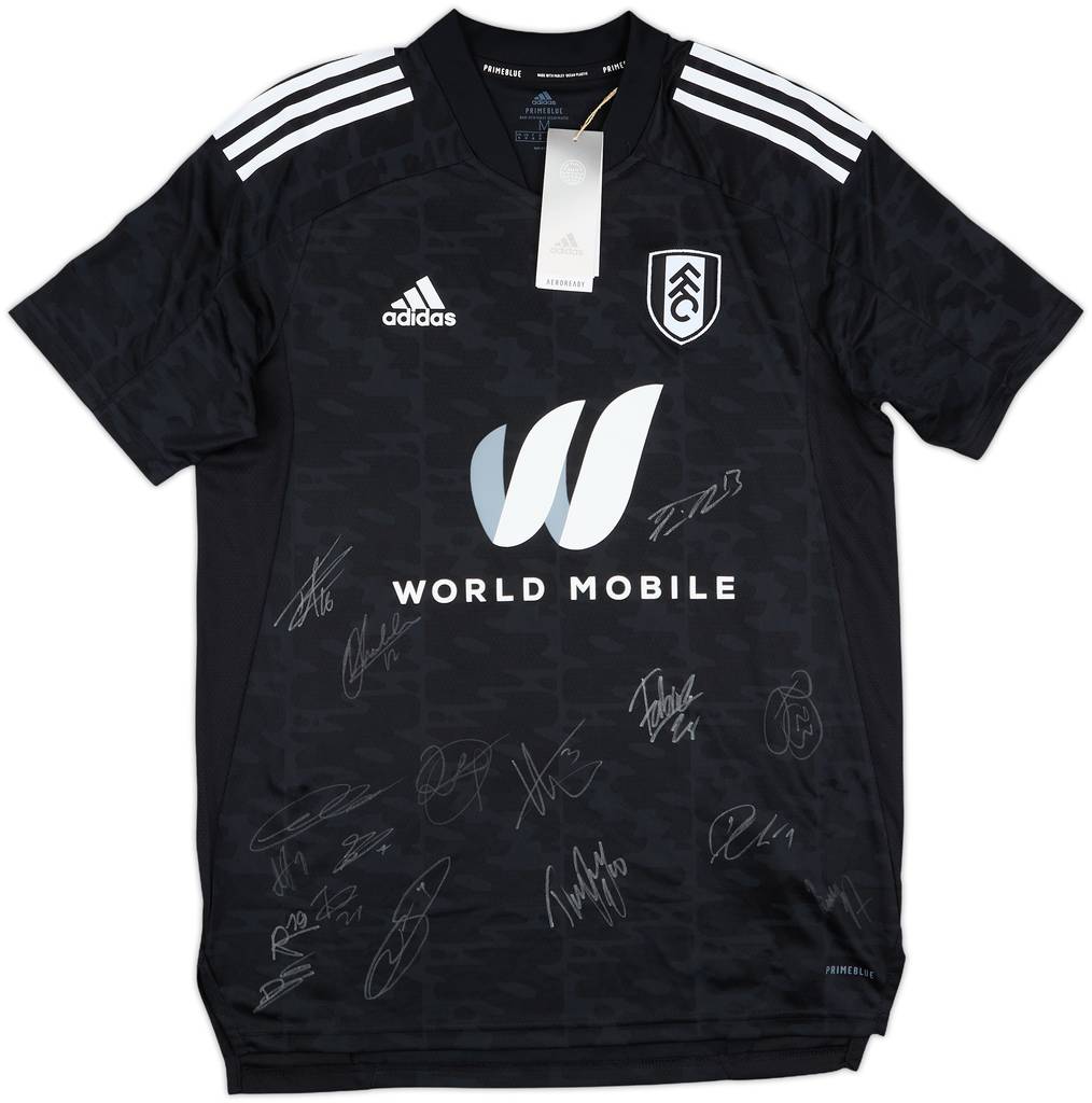 2022-23 Fulham Squad Signed Third Shirt (M)