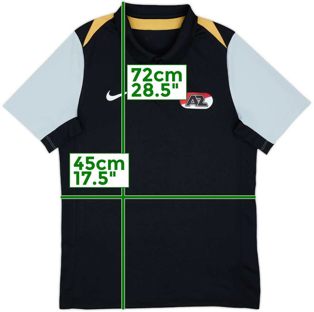 2024-25 AZ Alkmaar Nike Polo Shirt - 8/10 - (M)