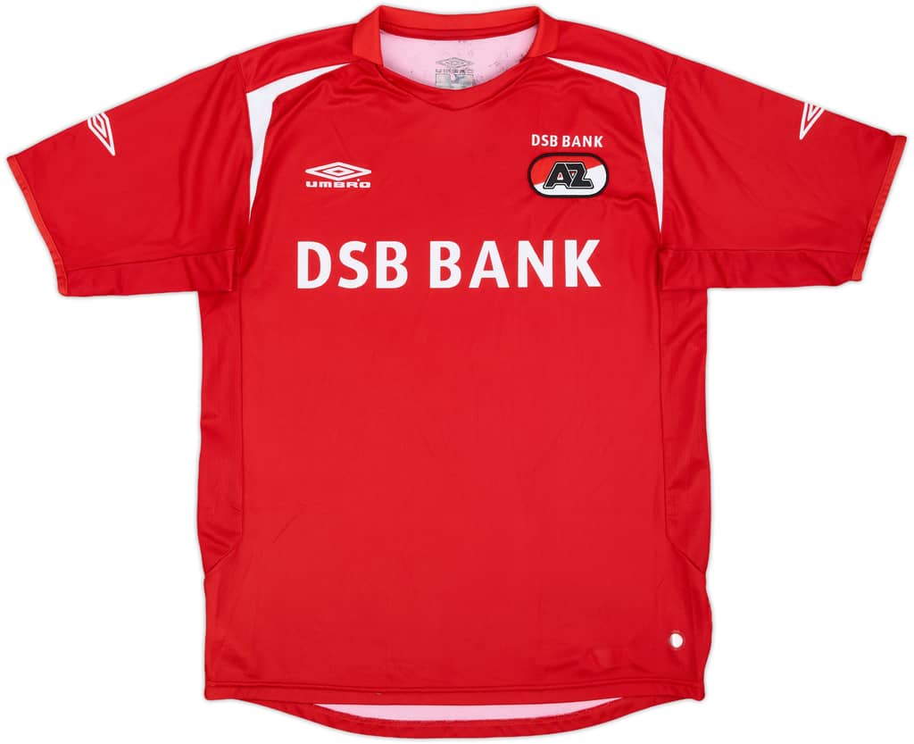 2005-06 AZ Alkmaar Home Shirt - 8/10 - (L)
