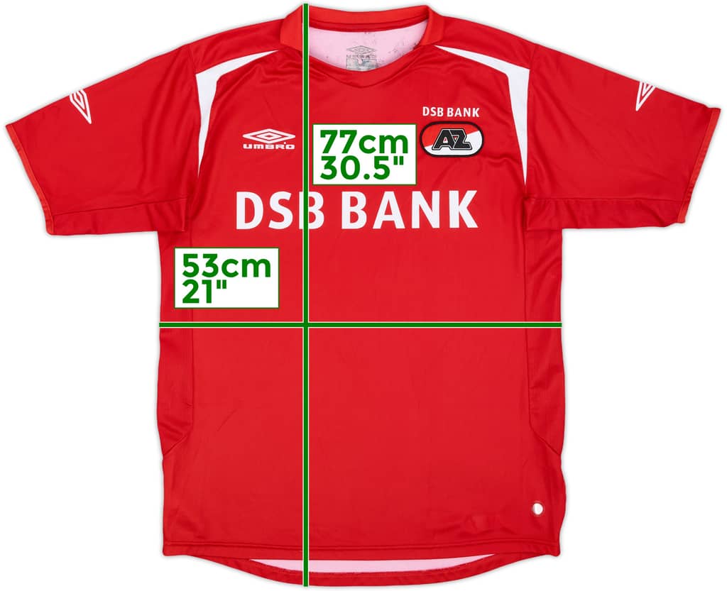 2005-06 AZ Alkmaar Home Shirt - 8/10 - (L)