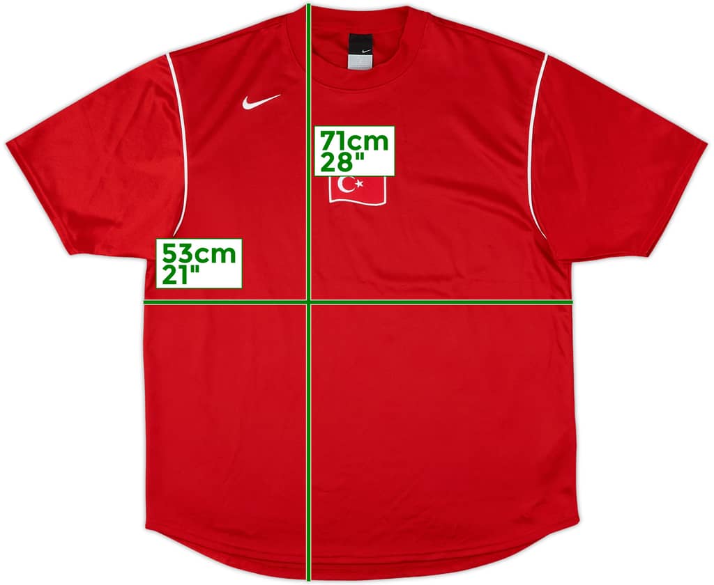 2004-06 Turkey Nike Training Shirt - 9/10 - (L)