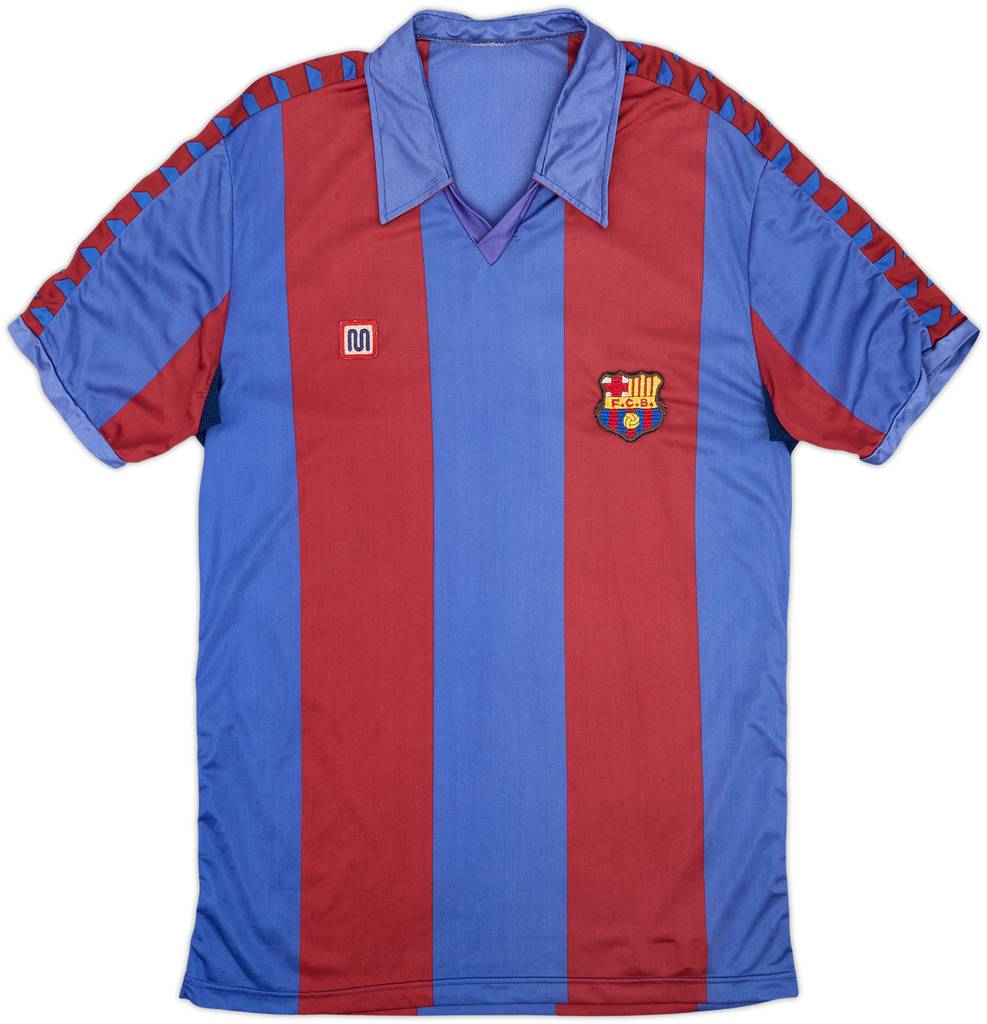 1984-89 Barcelona Home Shirt - 7/10 - (S)