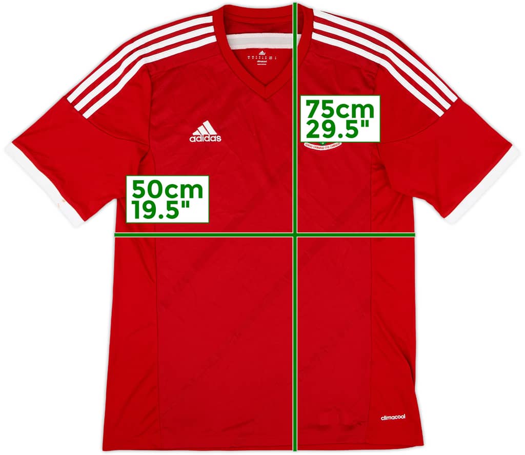 2013-15 Wales Home Shirt - 7/10 - (M)