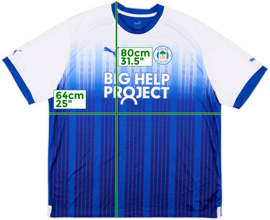 2022-23 Wigan Home Shirt - 9/10 - (3XL)