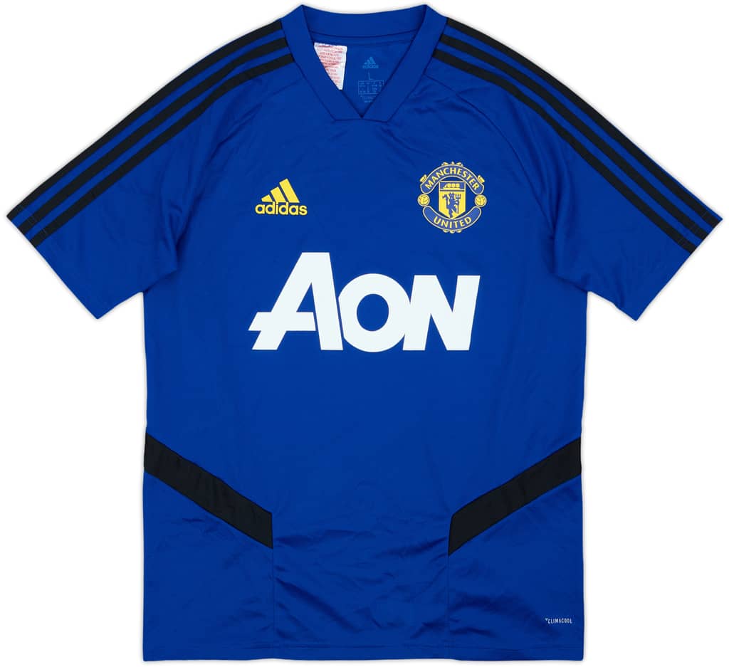 2019-20 Manchester United adidas Training Shirt - 8/10 - (L.Boys)