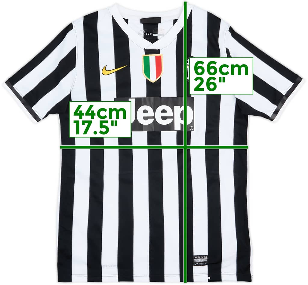 2013-14 Juventus Home Shirt - 6/10 - (XL.Boys)