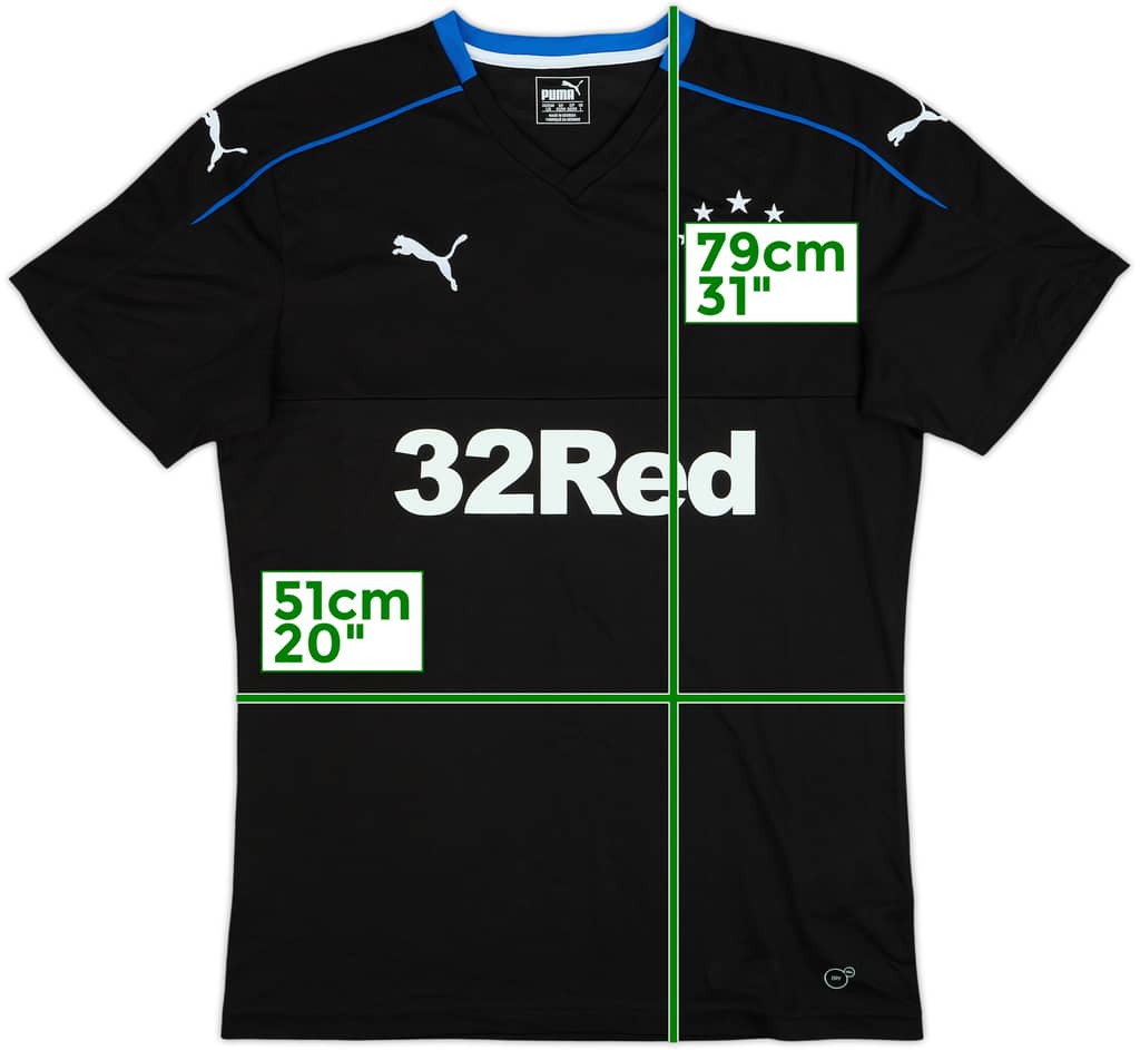 2017-18 Rangers Third Shirt - 9/10 - (L)