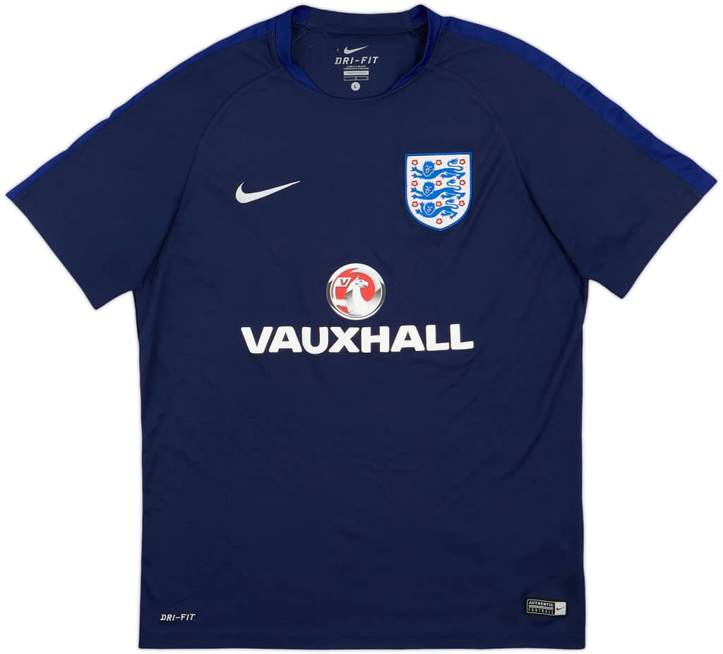 2016-17 England Nike Training Shirt - 8/10 - (L)