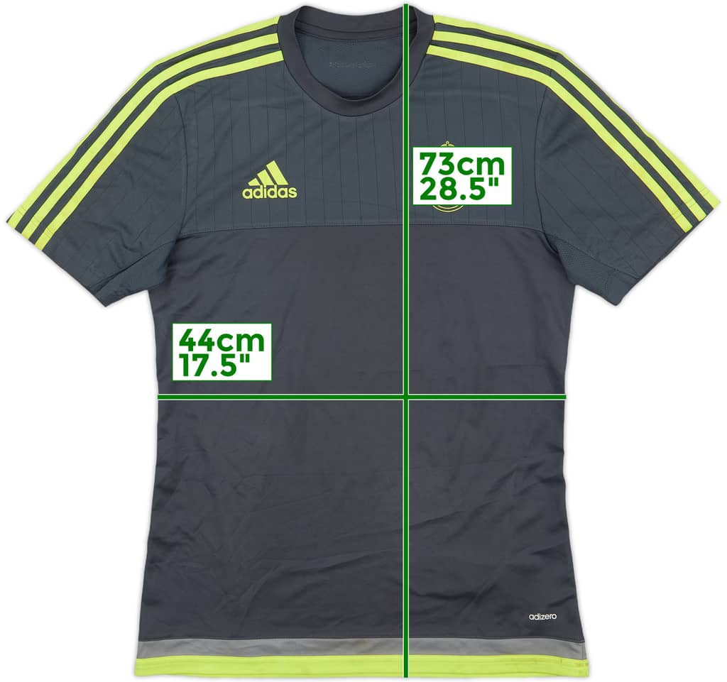 2015-16 Real Madrid adidas Training Shirt - 8/10 - (S)
