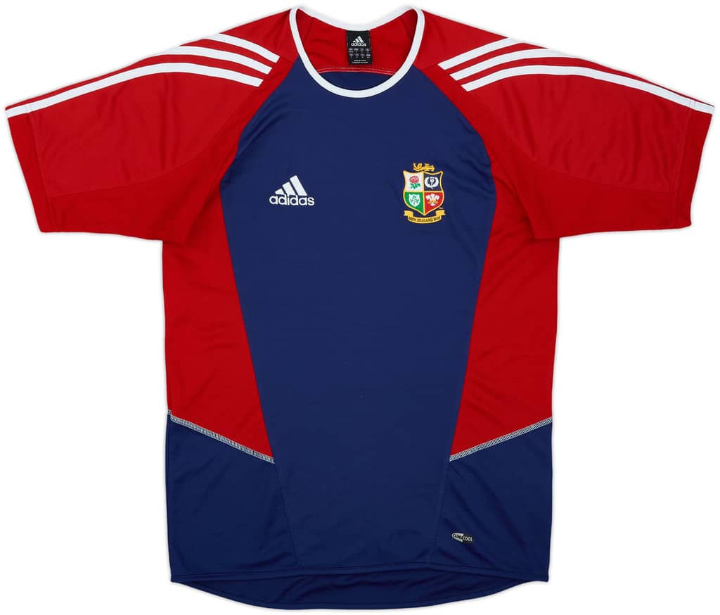 2005 British & Irish Lions Rugby adidas Training Shirt - 8/10 - (S)
