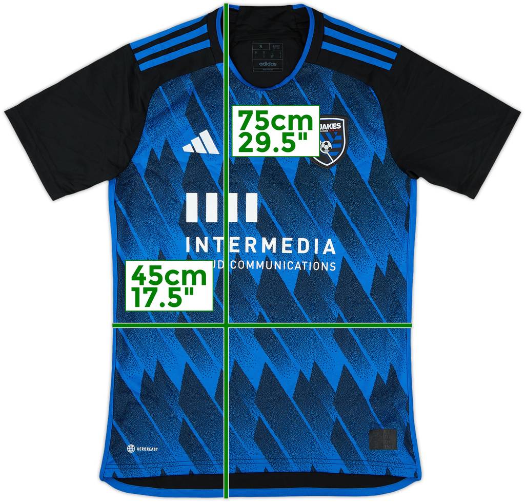 2024-25 San Jose Earthquakes Home Shirt - 8/10 - (S)