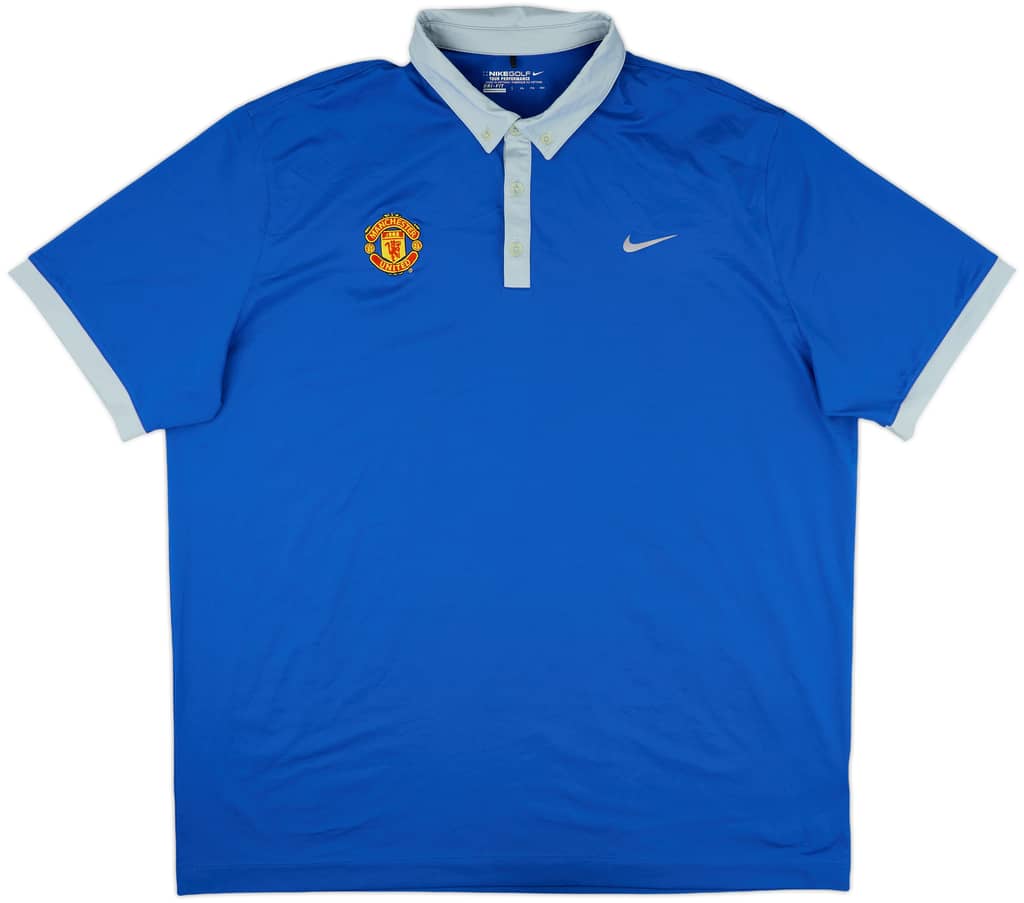 2014-15 Manchester United Nike Polo Shirt - 9/10 - (XXL)