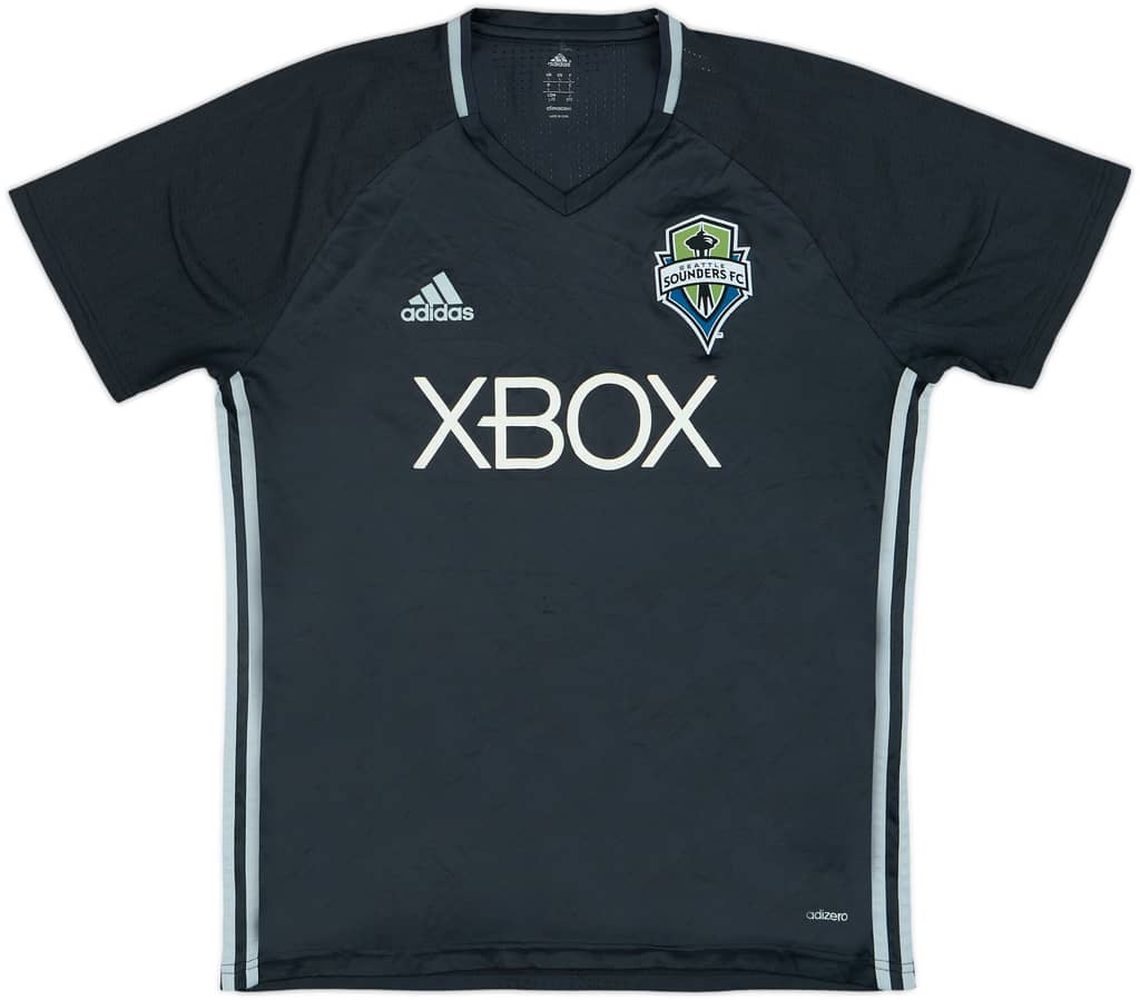 2016 Seattle Sounders adizero Training Shirt - 6/10 - (L)