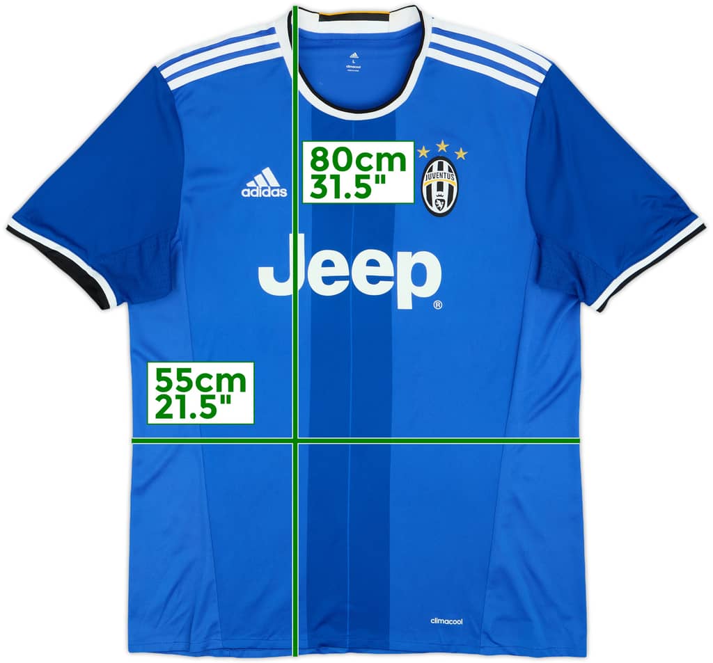 2016-17 Juventus Away Shirt - 9/10 - (L)