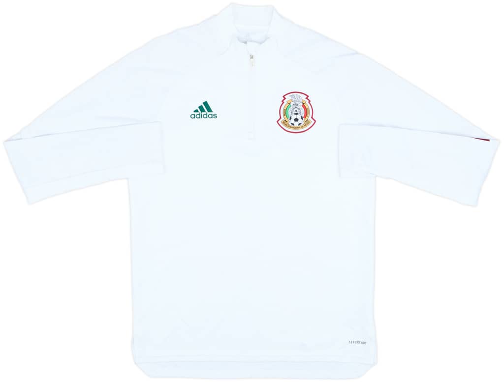 2018-19 Mexico adidas 1/4 Zip Drill Top - 8/10 - (M)