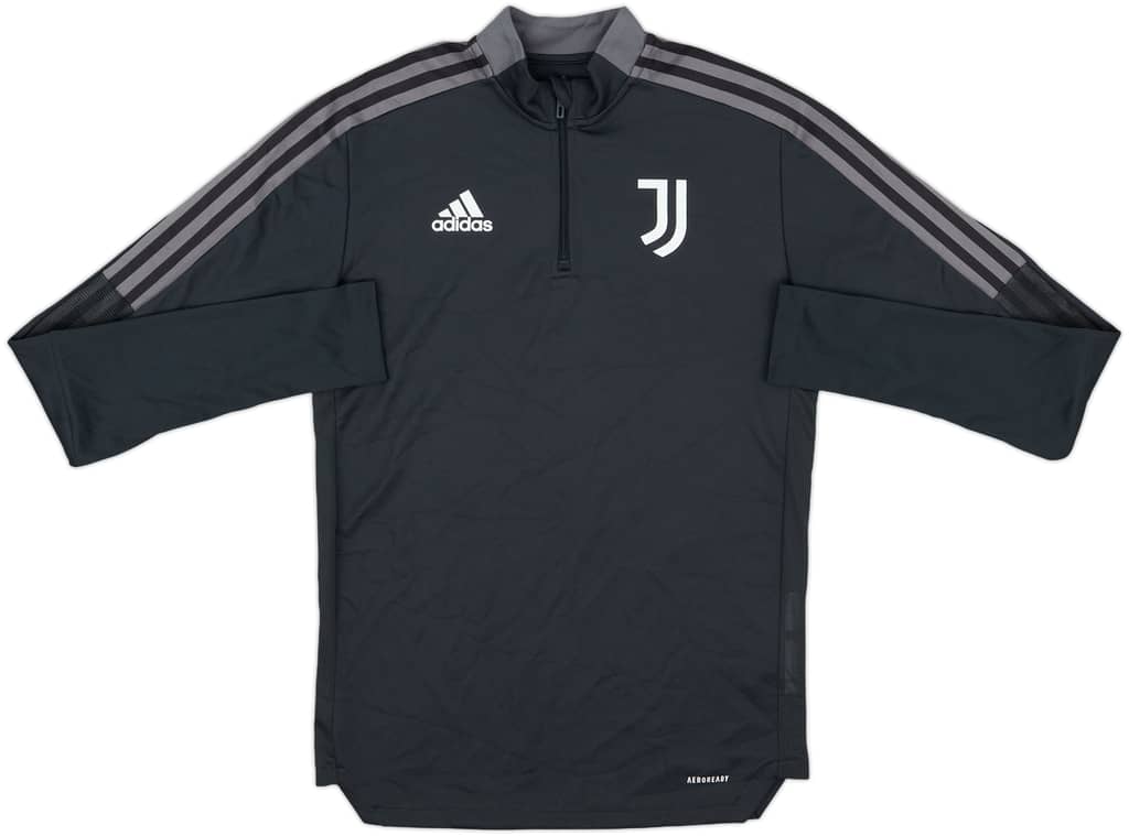 2021-22 Juventus adidas 1/4 Zip Drill Top - 10/10 - (S)