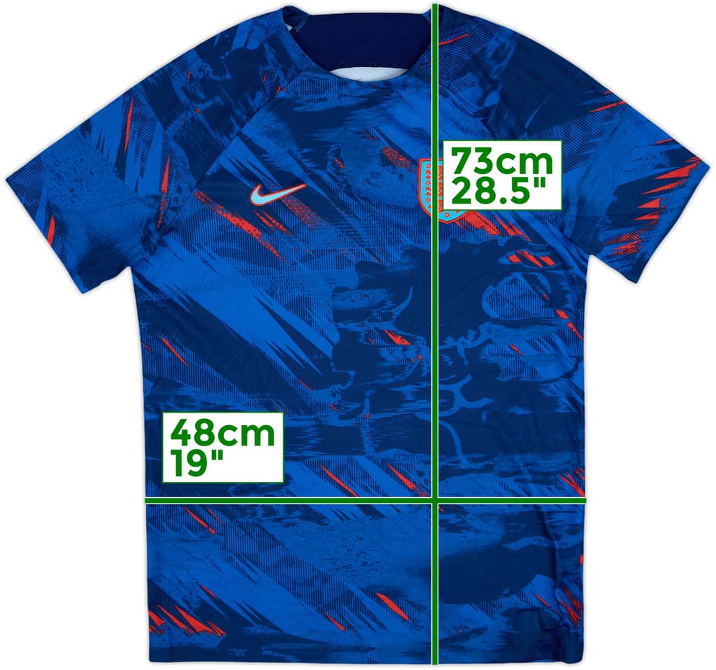 2022-23 England Nike Training Shirt - 6/10 - (M)