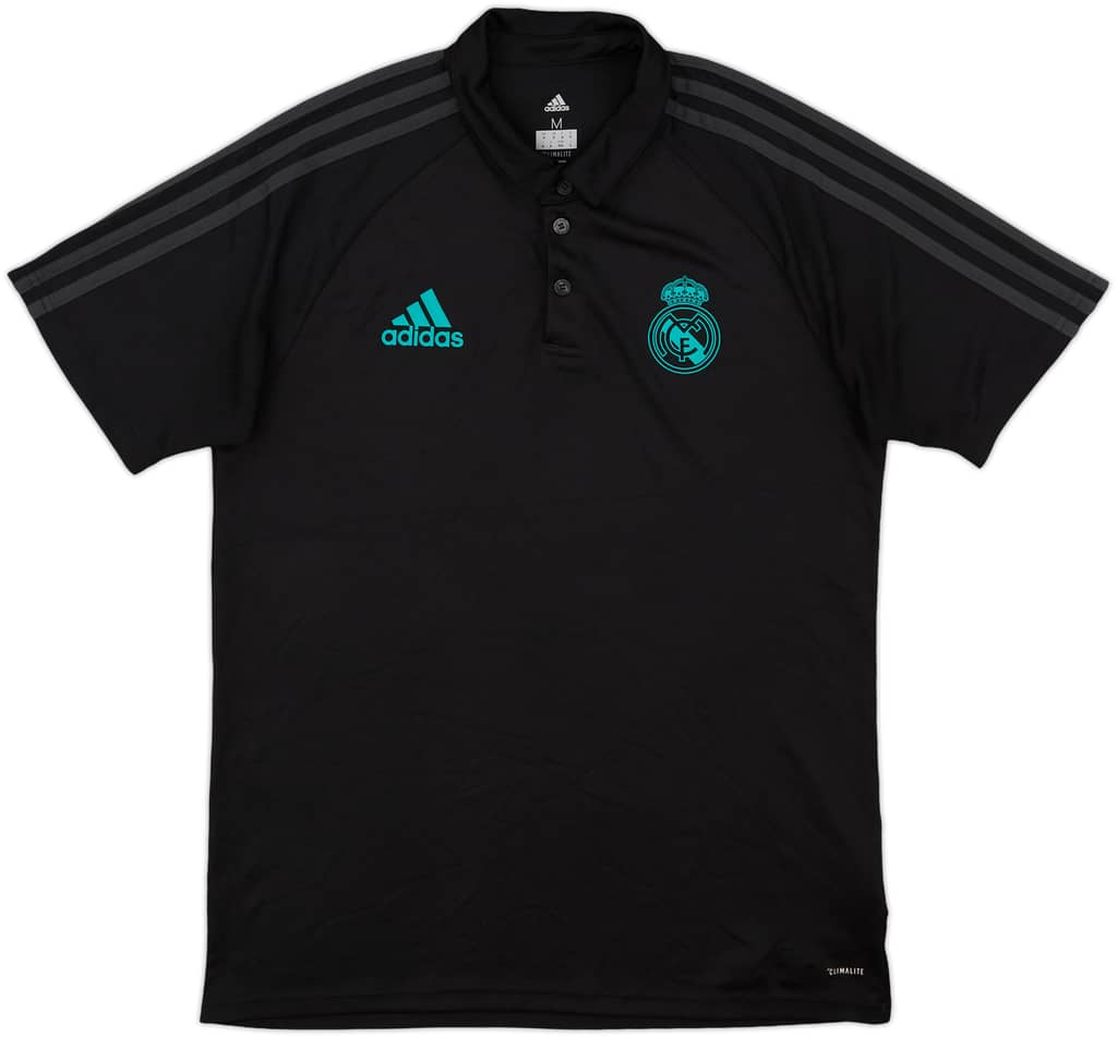 2017-18 Real Madrid adidas Polo Shirt - 9/10 - (M)