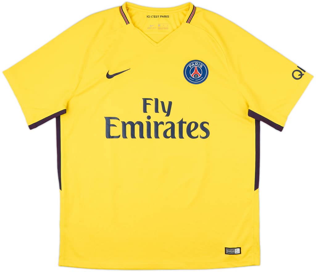 2017-18 Paris Saint-Germain Away Shirt Neymar Jr #10 - 10/10 - (XL)