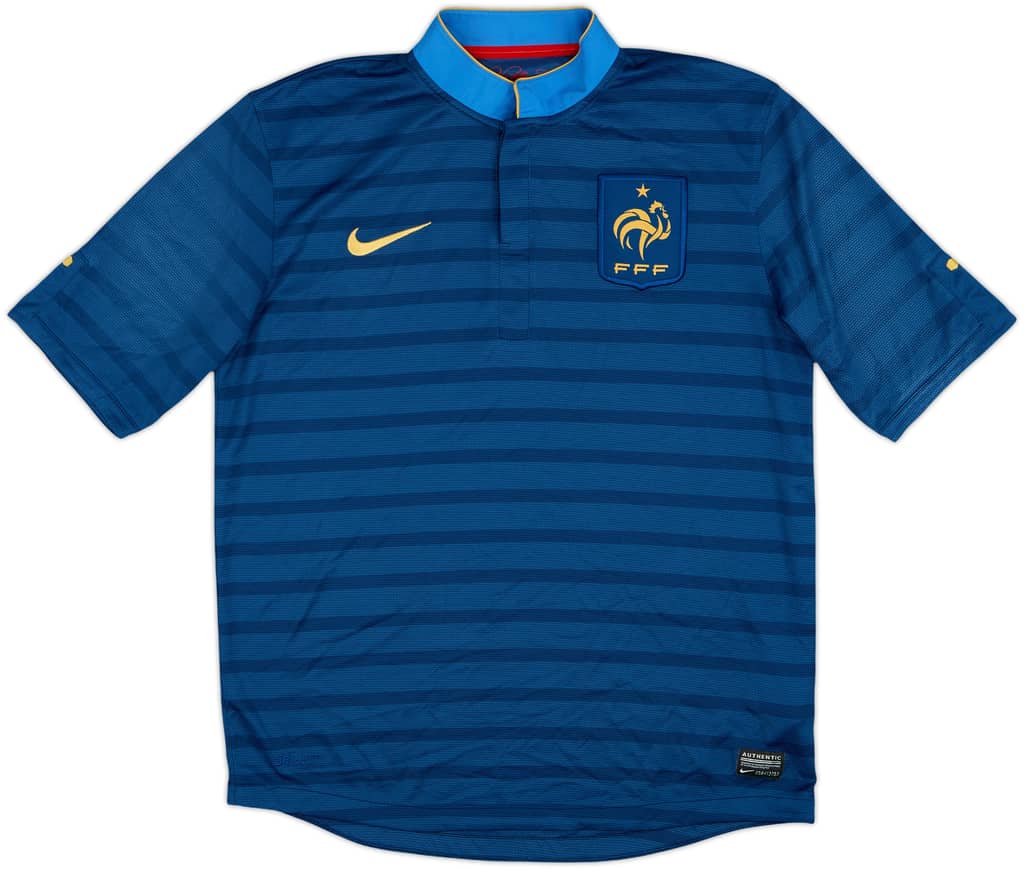 2012-13 France Home Shirt - 9/10 - (M)