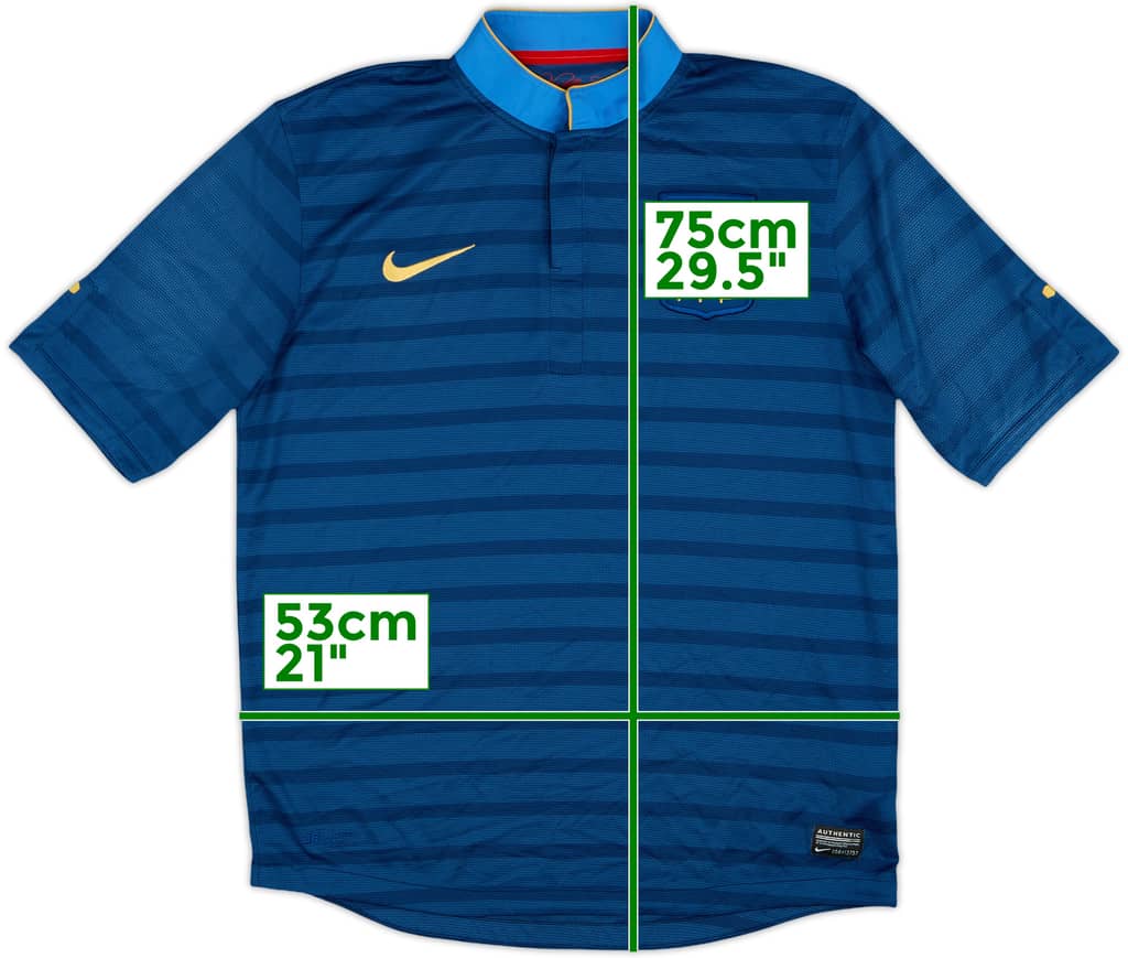 2012-13 France Home Shirt - 9/10 - (M)