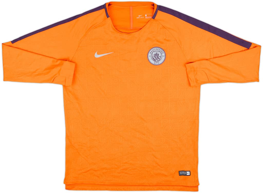 2018-19 Manchester City Nike Sweat Top - 9/10 - (L)