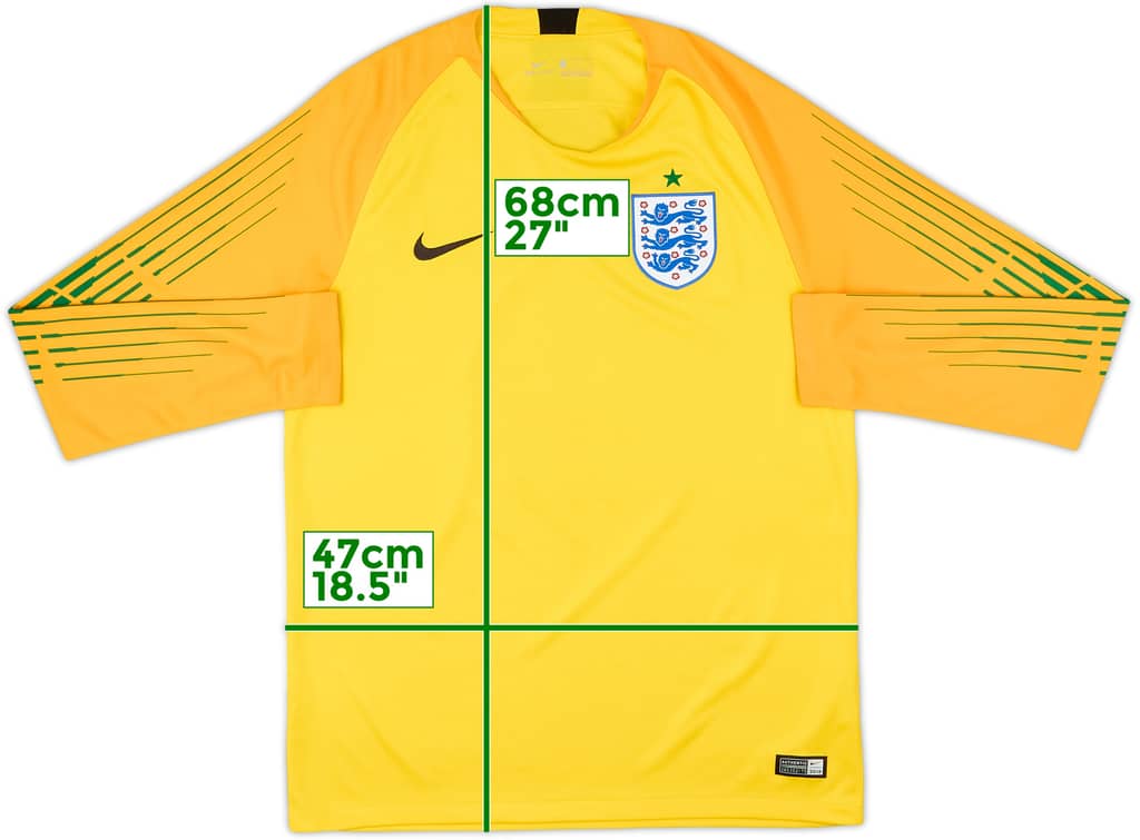 2018-19 England GK Shirt - 8/10 - (M)