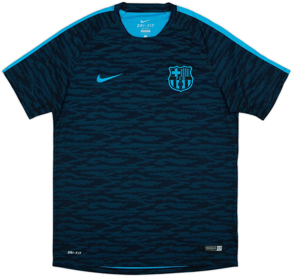 2015-16 Barcelona Nike Training Shirt - 9/10 - (L)