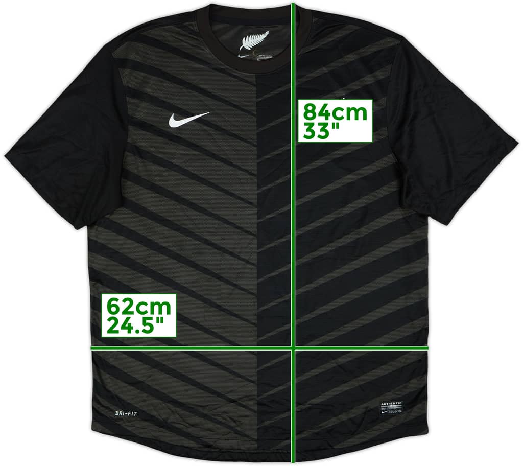 2012-13 New Zealand Away Shirt - 8/10 - (XL)