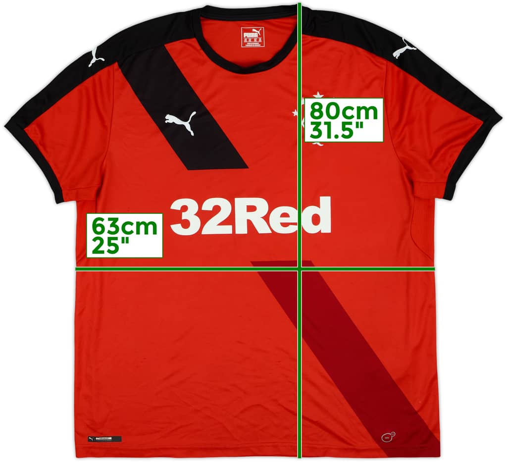 2015-16 Rangers Away Shirt - 8/10 - (XXL)
