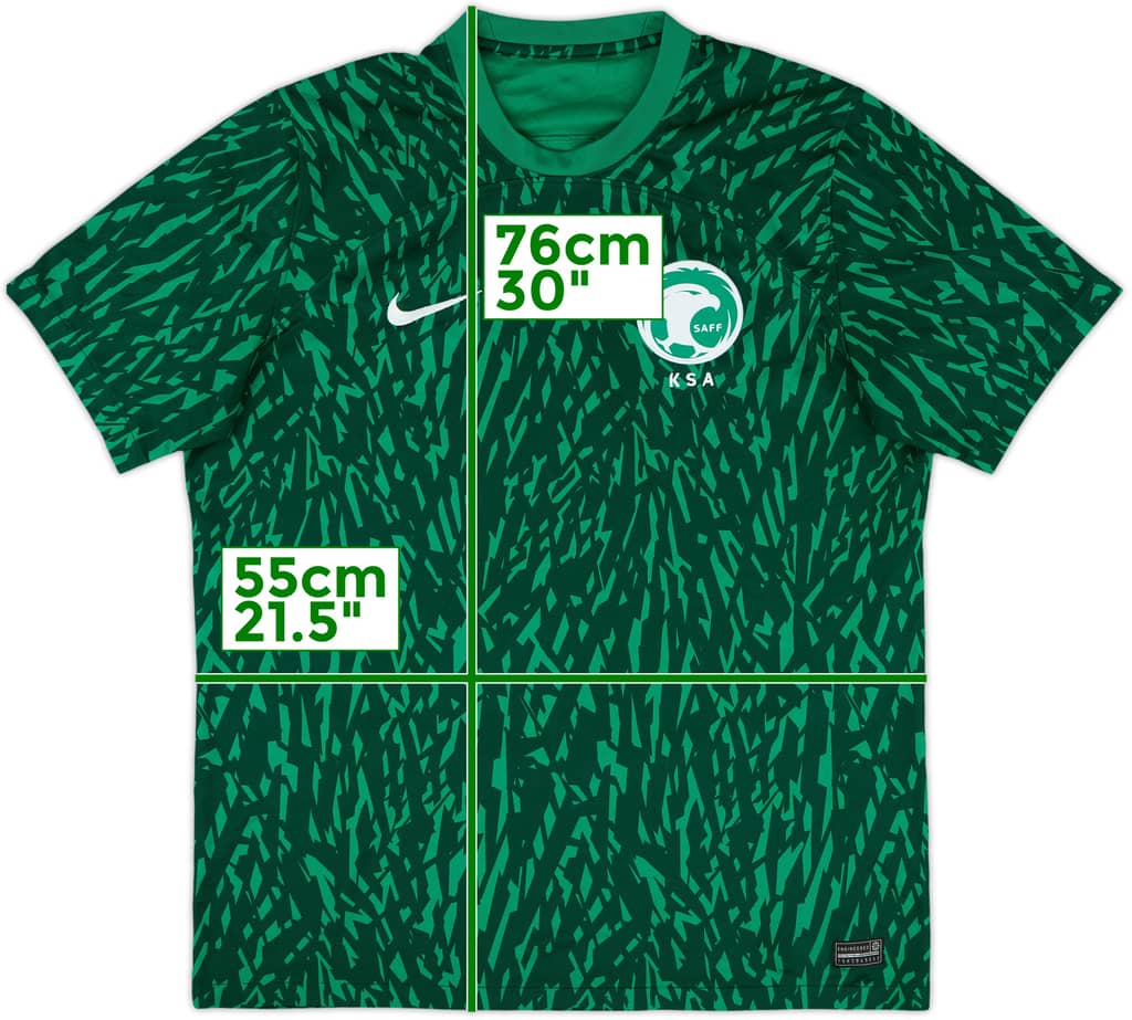 2022-23 Saudi Arabia Away Shirt - 7/10 - (L)