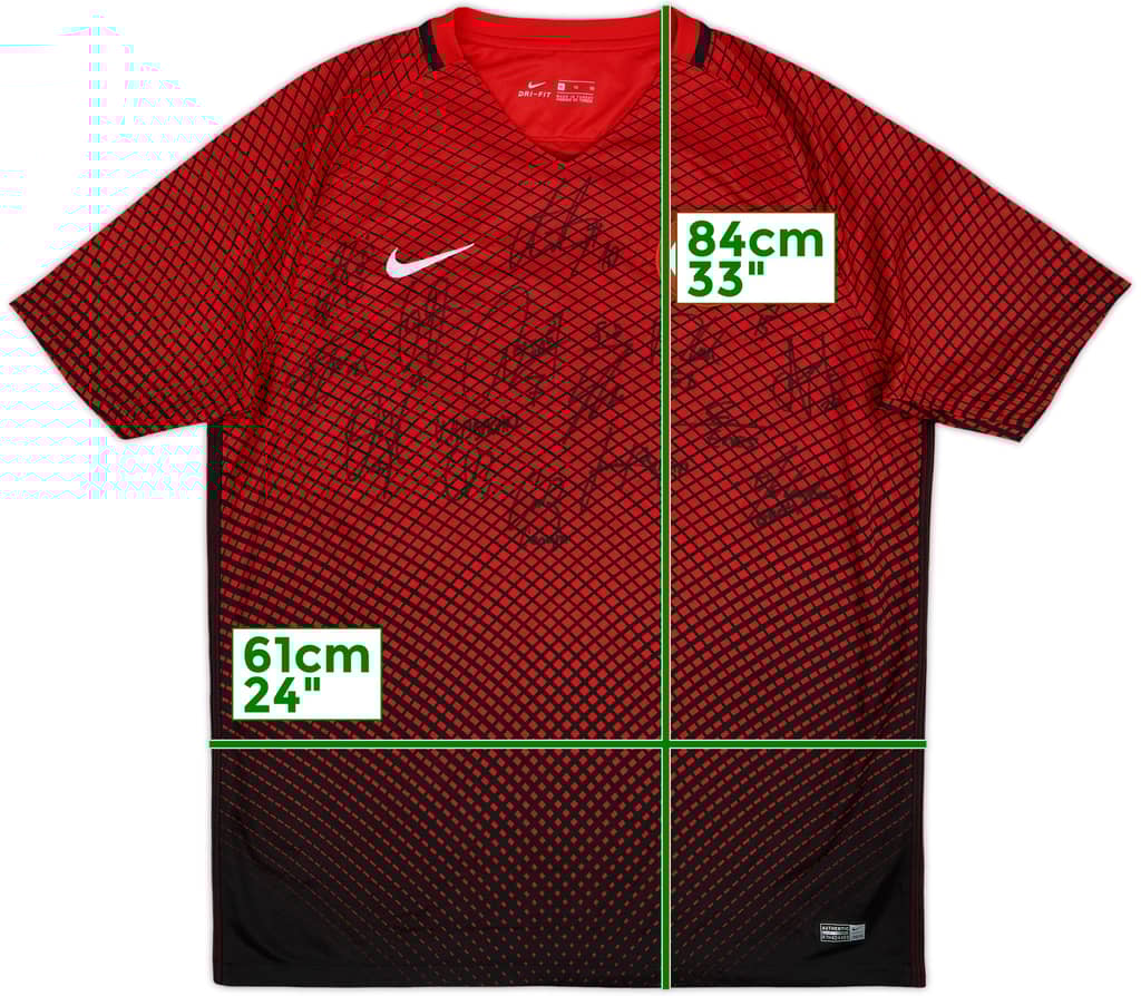 2016-17 Turkey Signed Home Shirt - 10/10 - (XL)