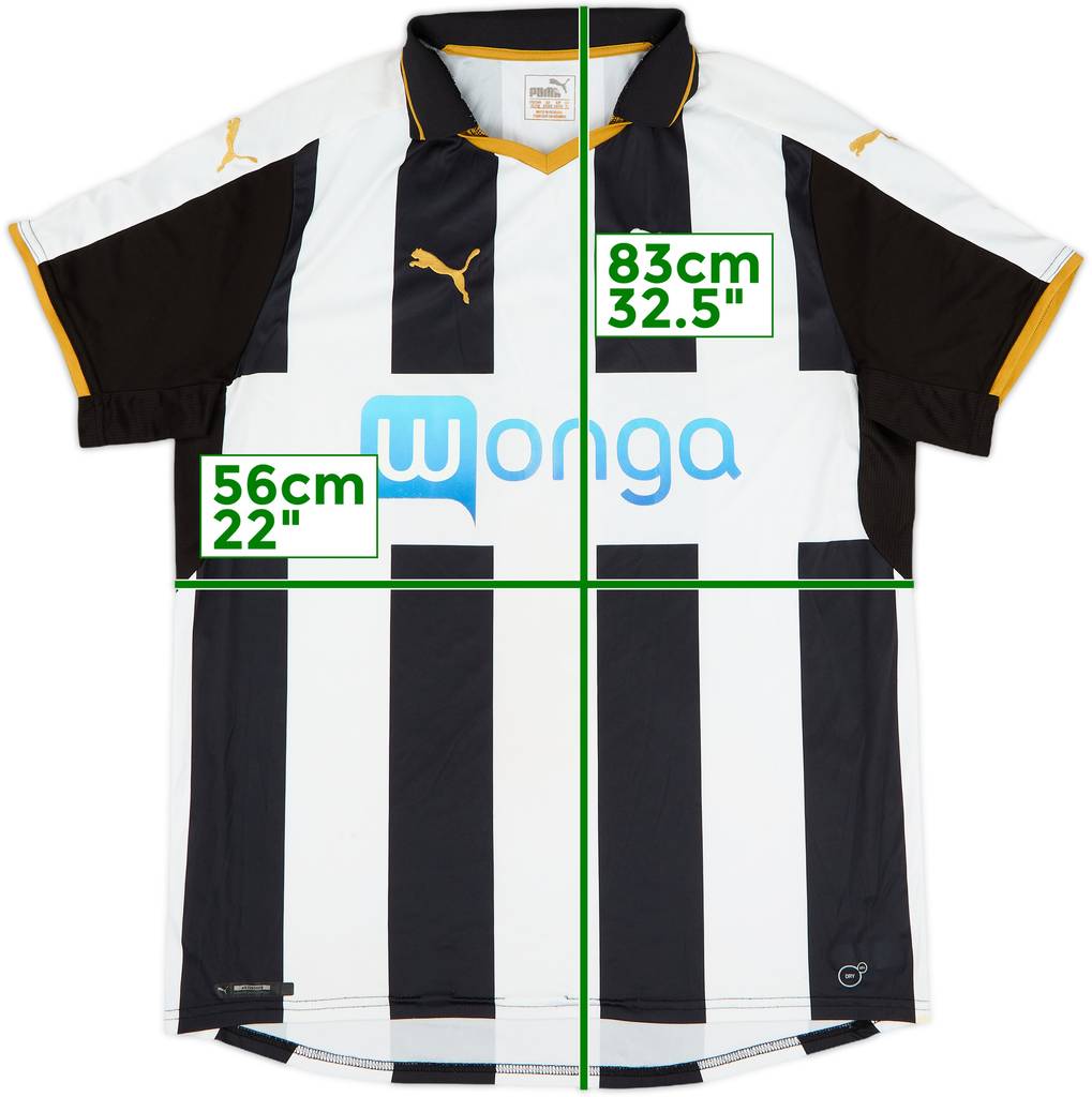 2016-17 Newcastle Home Shirt - 6/10 - (XL)