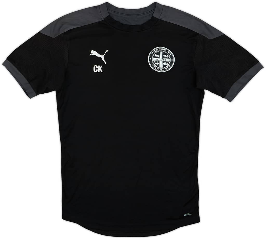 2021-22 Melbourne City Puma Staff Issue Training Shirt CK - 7/10 - (S)