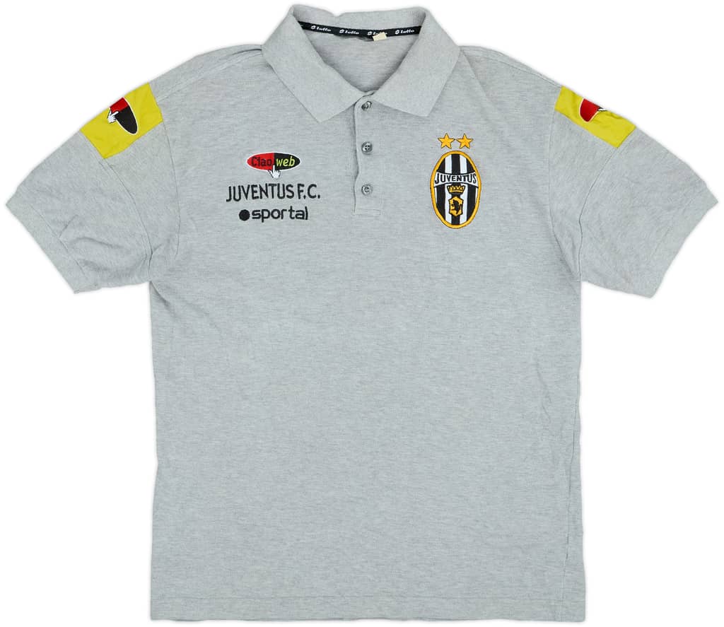 2000-01 Juventus Lotto Polo Shirt - 9/10 - (L)