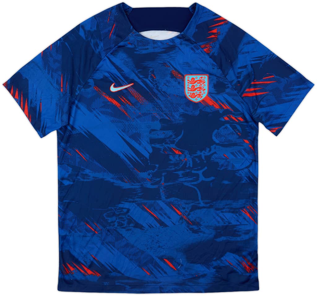 2022-23 England Nike Training Shirt - 8/10 - (L)
