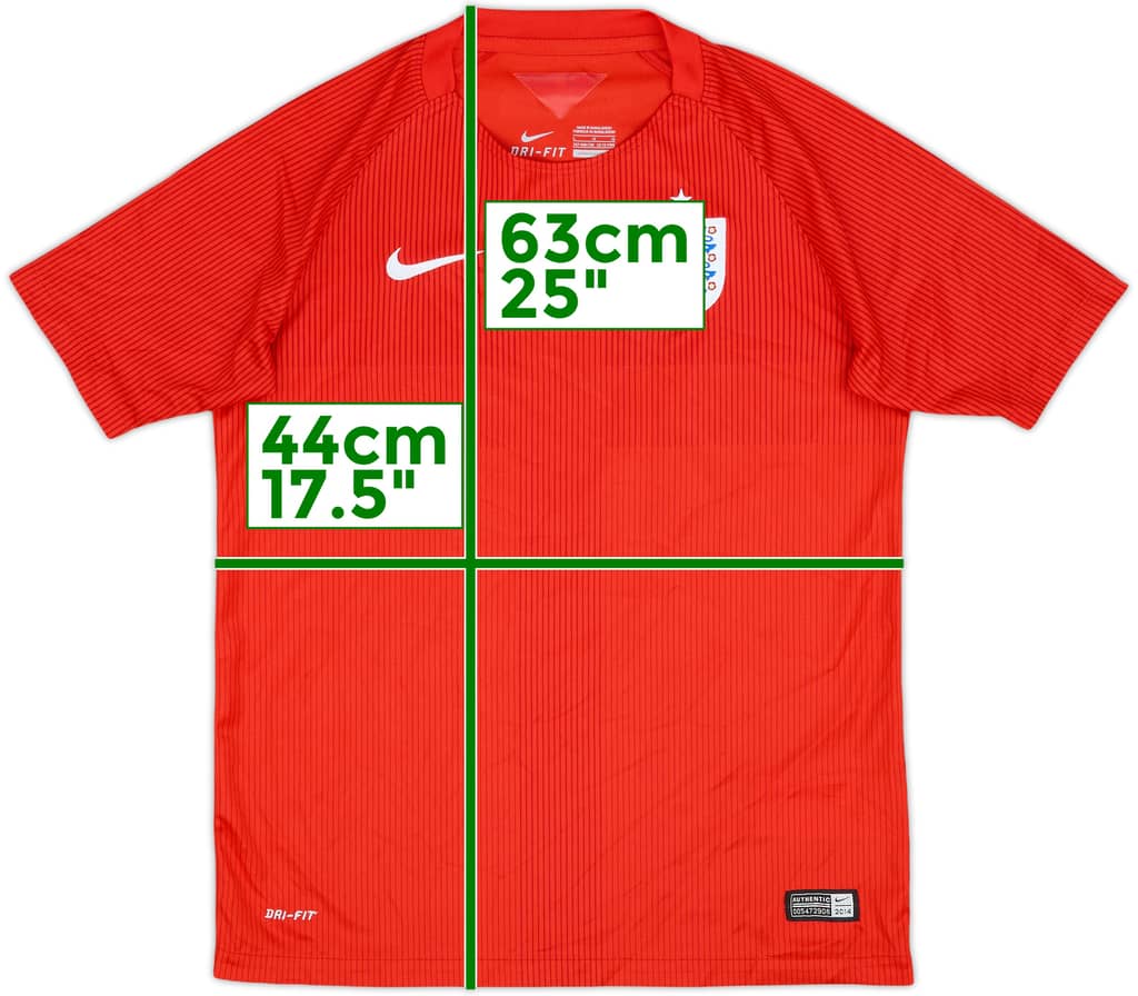 2014-15 England Away Shirt - 9/10 - (L.Boys)