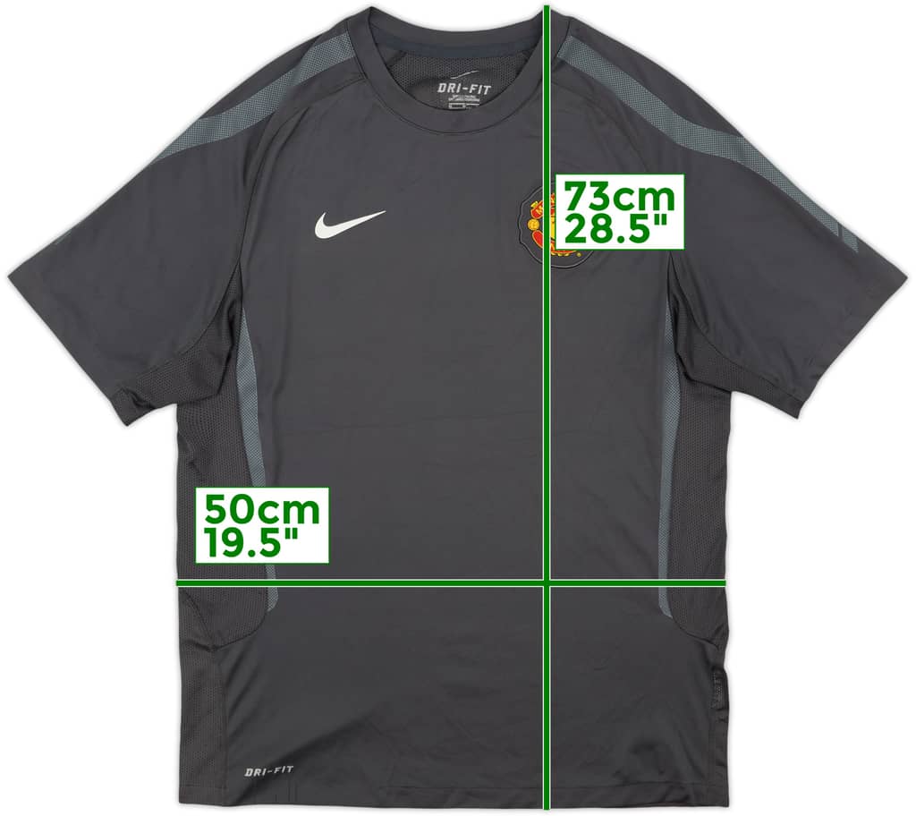 2010-11 Manchester United Nike Training Shirt - 5/10 - (M)