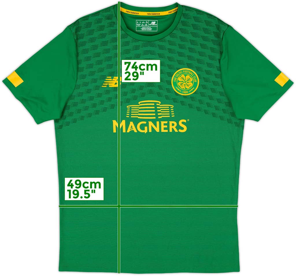 2019-20 Celtic New Balance Training Shirt - 10/10 - (L)